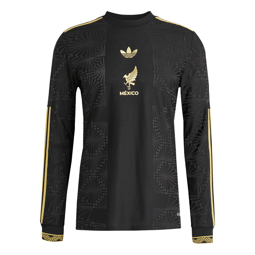 Authentic Mexico Long Sleeve Third Away Soccer Jersey 2025 - Gold Cup - gojersey