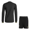 Mexico Third Away Soccer Jersey Kit Authentic 2025 (Jersey+Shorts) - Long Sleeve - Gold Cup - gojersey