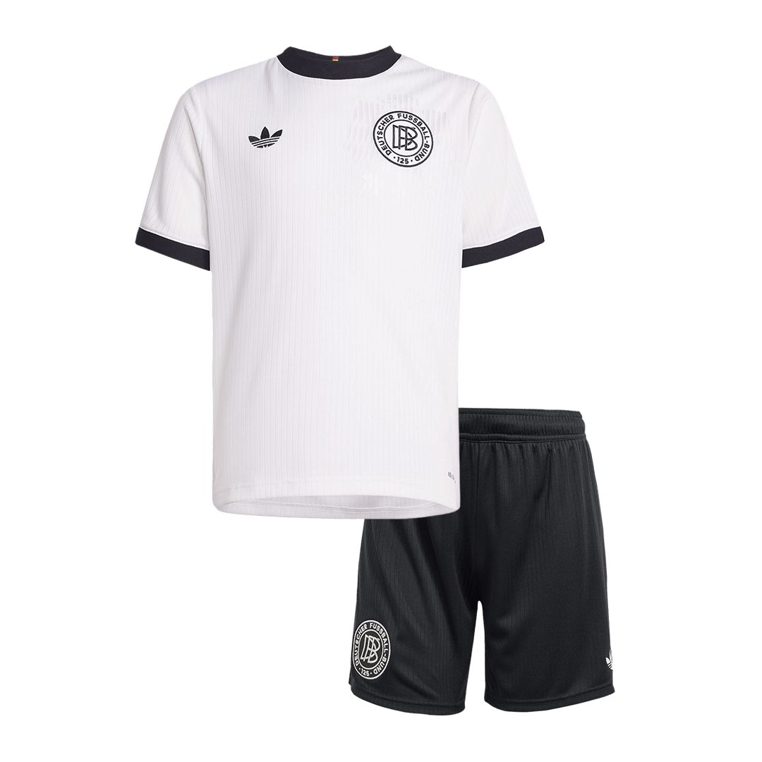 Germany Soccer Jersey Kit 2025 Kids(Jersey+Shorts) - 125th Anniversary - gojersey
