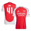 Arsenal RICE #41 Home Jersey 2024/25 - UCL Edition - gojersey