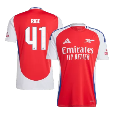 Arsenal RICE #41 Home Jersey 2024/25 - UCL Edition - gojersey