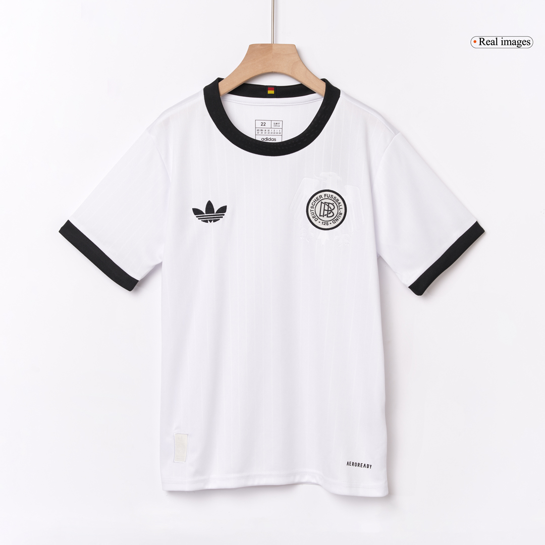 Germany Soccer Jersey Kit 2025 Kids(Jersey+Shorts) - 125th Anniversary - gojersey