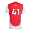Arsenal RICE #41 Home Jersey 2024/25 - gojersey