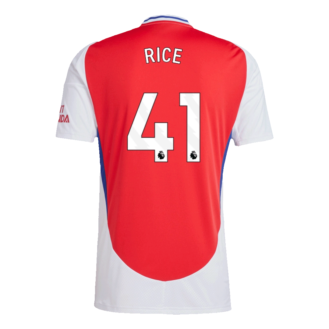 Arsenal RICE #41 Home Jersey - gojersey