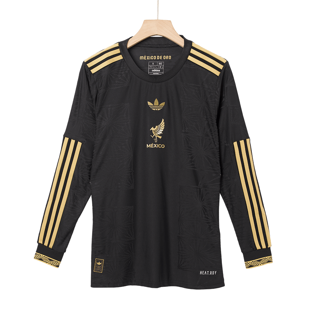 Authentic Mexico Long Sleeve Third Away Soccer Jersey 2025 - Gold Cup - gojersey