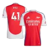 Arsenal RICE #41 Home Jersey 2024/25 - gojersey