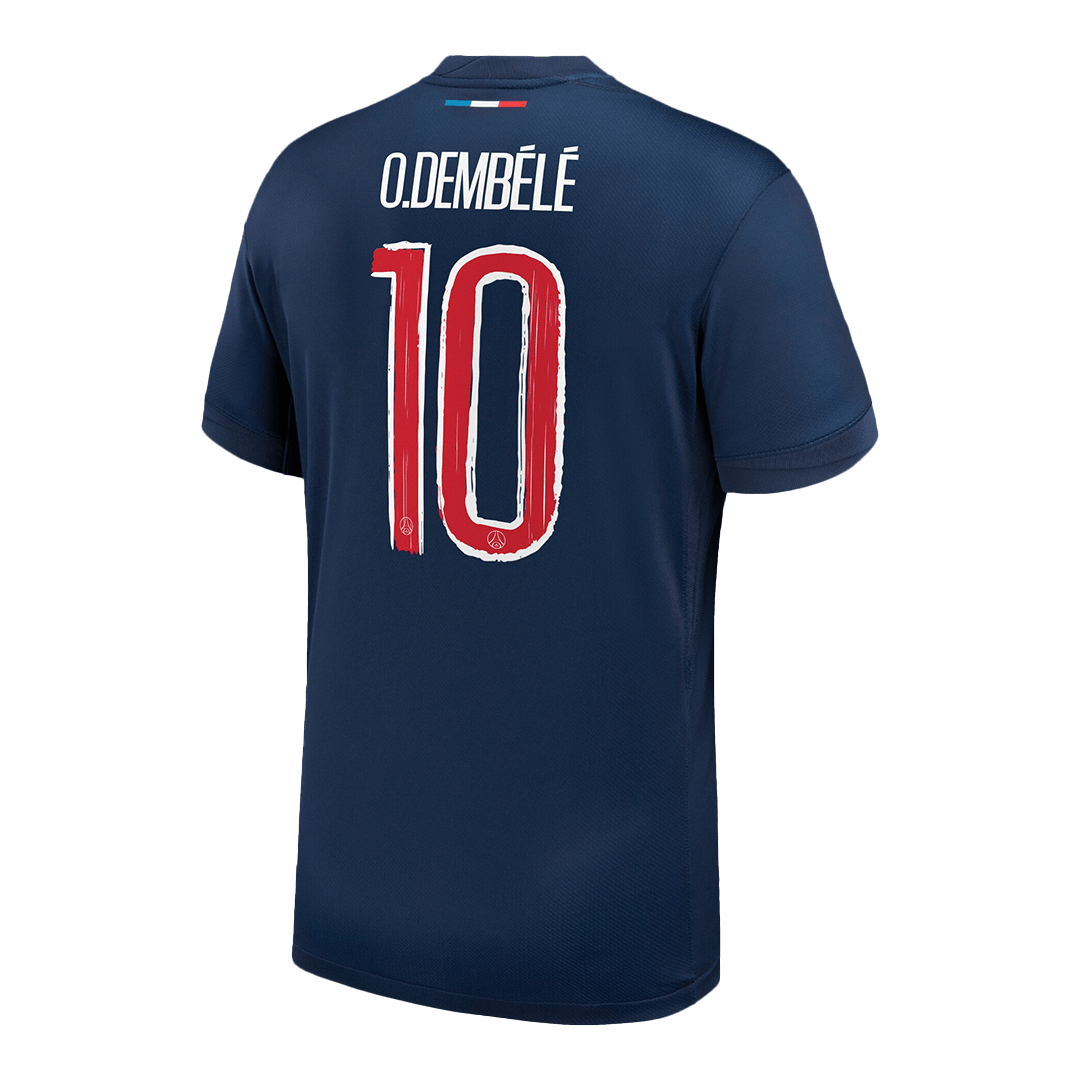PSG O.DEMBÉLÉ #10 Home Soccer Jersey - UCL Edition - gojersey