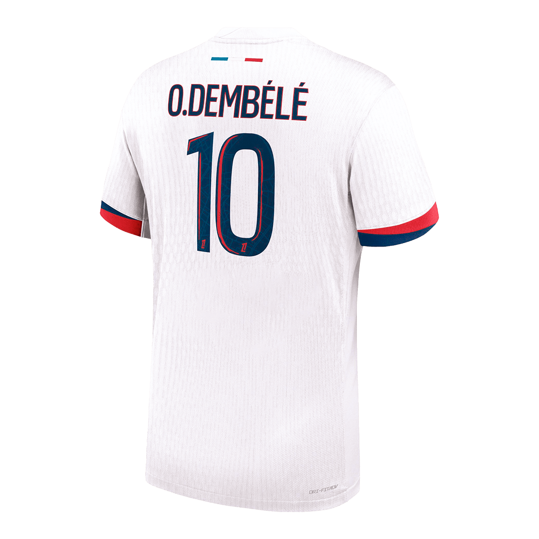 PSG O.DEMBÉLÉ #10 Away Soccer Jersey Authentic - gojersey