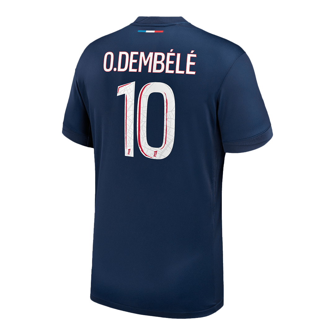 PSG O.DEMBÉLÉ #10 Home Soccer Jersey - gojersey