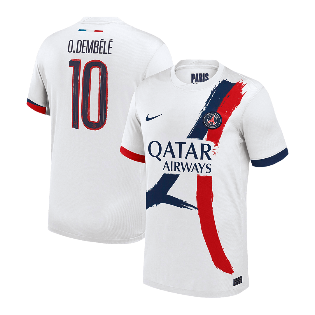PSG O.DEMBÉLÉ #10 Away Jersey - UCL Edition - gojersey