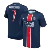 PSG KVARATSKHELIA #7 Home Soccer Jersey 2024/25 - UCL Edition - gojersey