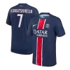 PSG KVARATSKHELIA #7 Home Soccer Jersey Authentic 2024/25 - gojersey