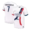 PSG KVARATSKHELIA #7 Away Soccer Jersey Authentic 2024/25 - gojersey