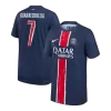 PSG KVARATSKHELIA #7 Home Soccer Jersey Authentic 2024/25 - UCL Edition - gojersey