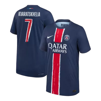 PSG KVARATSKHELIA #7 Home Soccer Jersey Authentic 2024/25 - UCL Edition - gojersey
