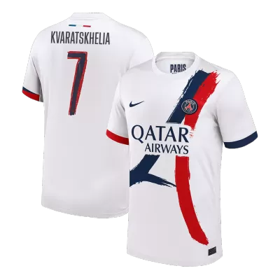 PSG KVARATSKHELIA #7 Away Jersey 2024/25 - UCL Edition - gojersey