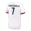 PSG KVARATSKHELIA #7 Away Soccer Jersey Authentic 2024/25 - gojersey