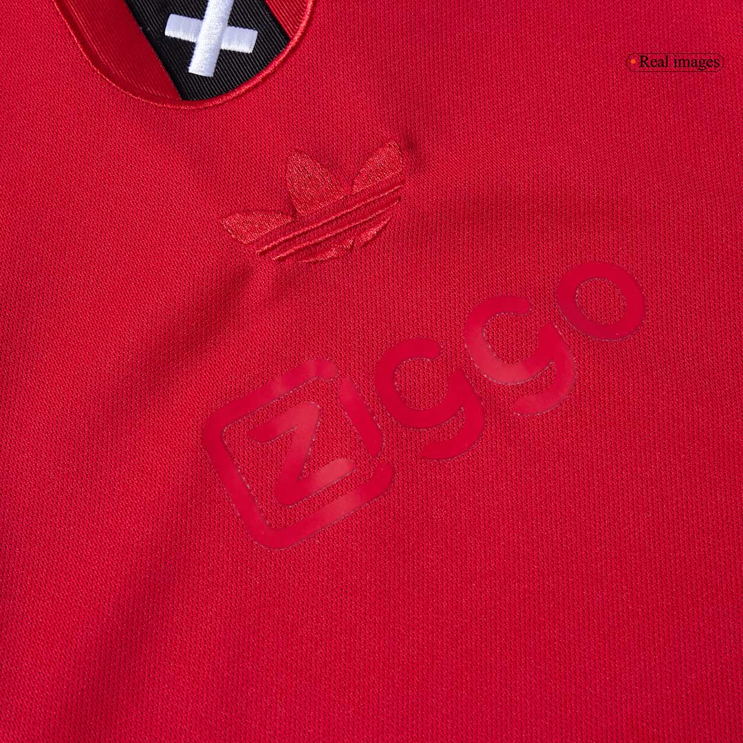 Ajax Long Sleeve Soccer Jersey - 125th Anniversary - gojersey