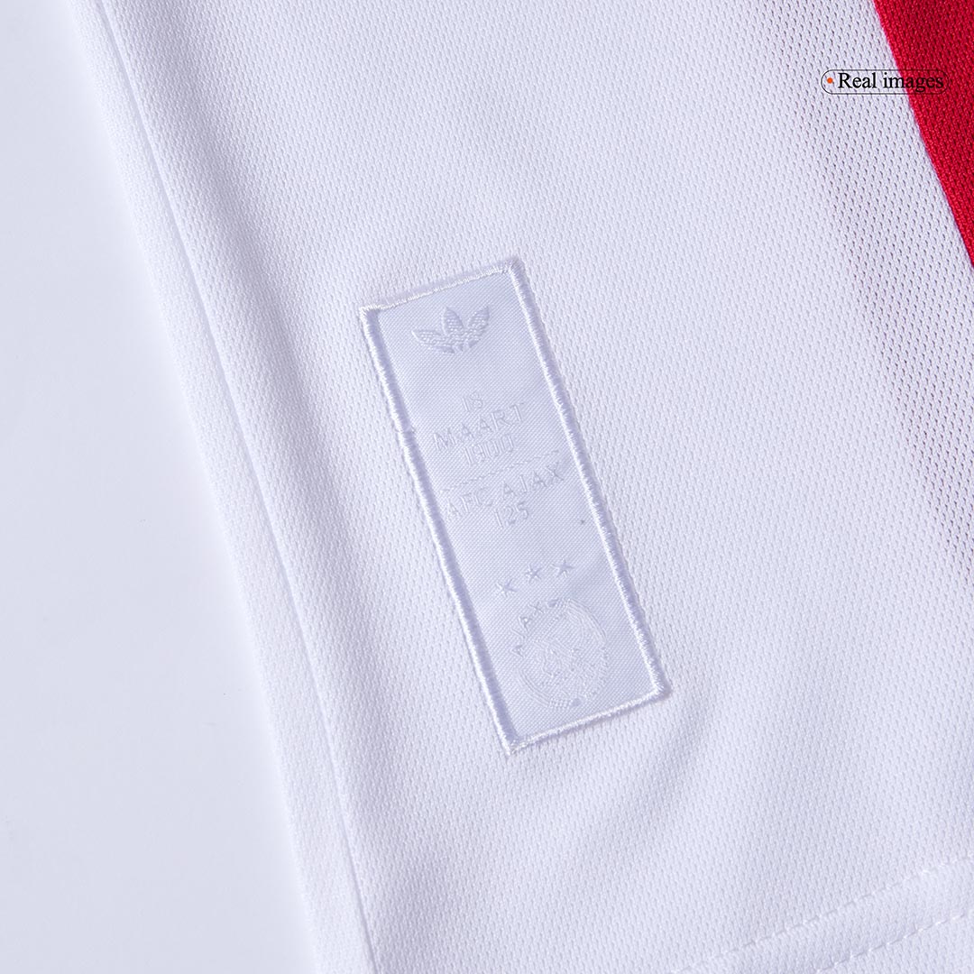 Ajax Long Sleeve Soccer Jersey - 125th Anniversary - gojersey