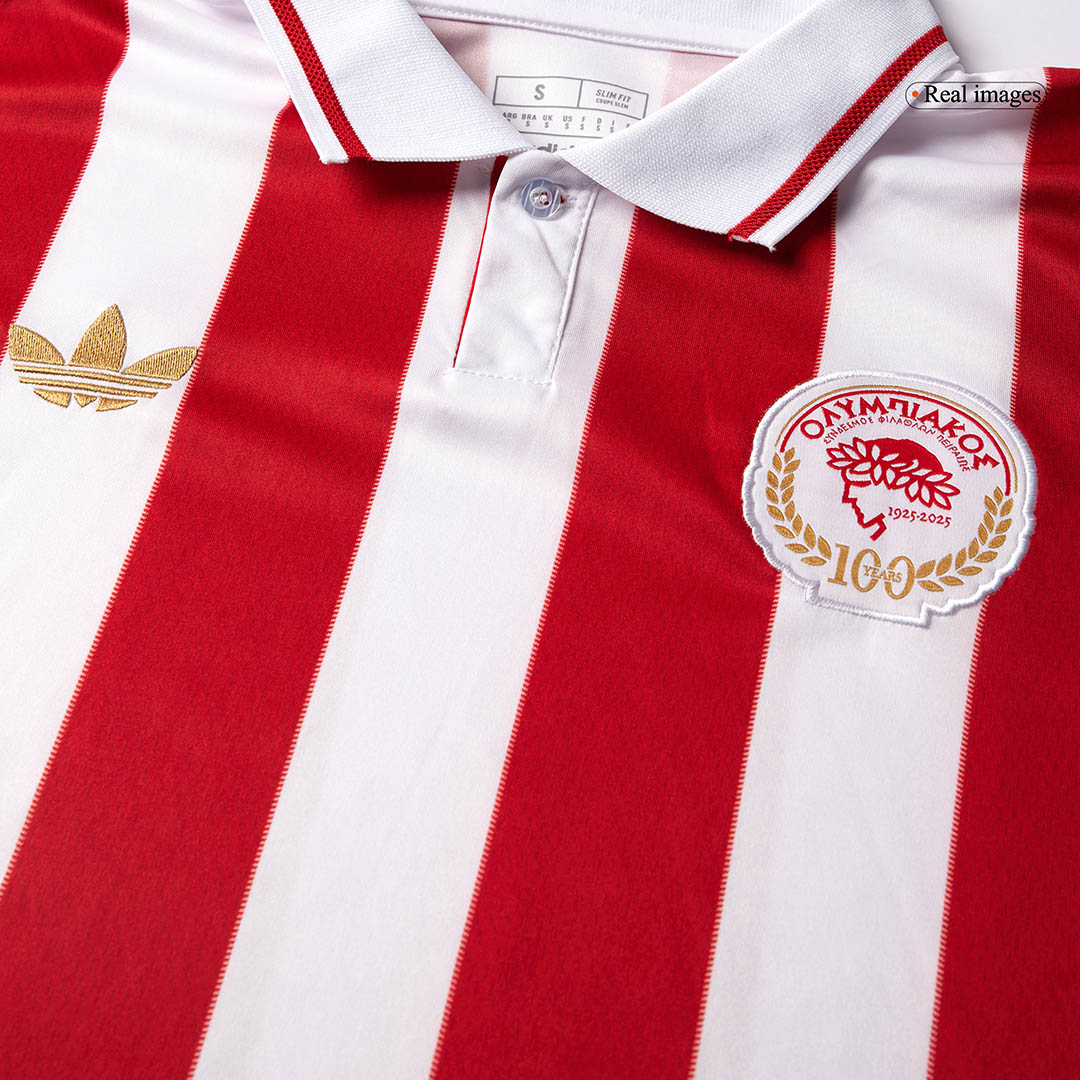 Olympiakos 100th Anniversary Soccer Jersey - gojersey