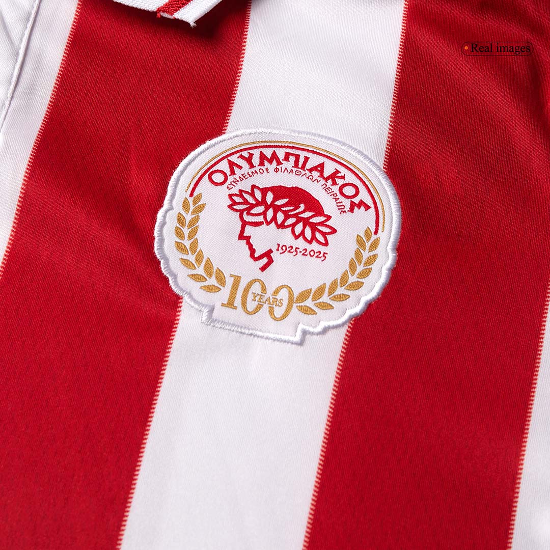 Olympiakos 100th Anniversary Soccer Jersey - gojersey