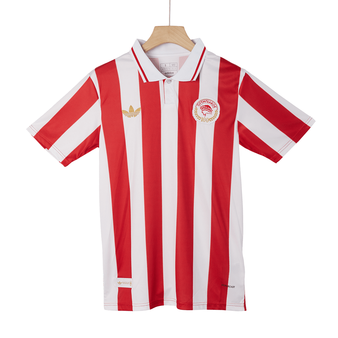 Olympiakos 100th Anniversary Soccer Jersey - gojersey
