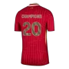Liverpool CHAMPIONS #20 Home Soccer Jersey Authentic 2024/25 - gojersey