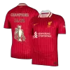 Liverpool Home Soccer Jersey 2024/25 CHAMPIONS 24/25 - gojersey