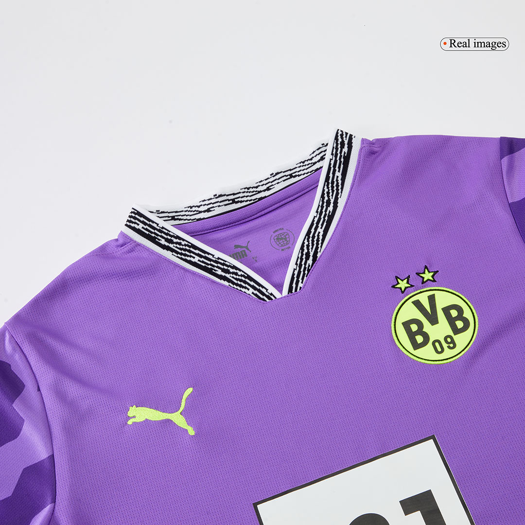 Dortmund Goalkeeper Soccer Jersey - Purple - Special - gojersey