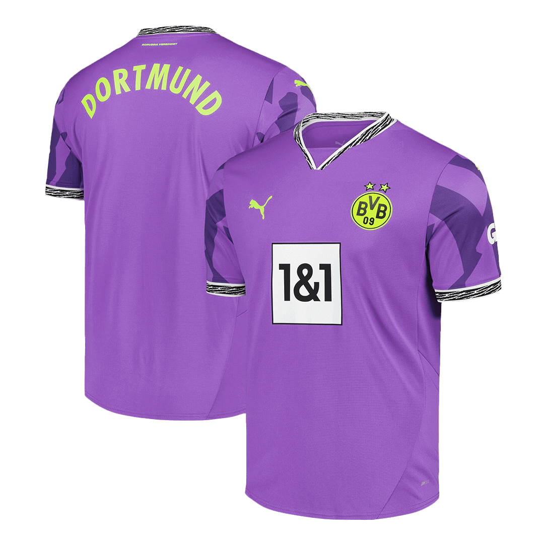 Dortmund Goalkeeper Soccer Jersey - Purple - Special - gojersey
