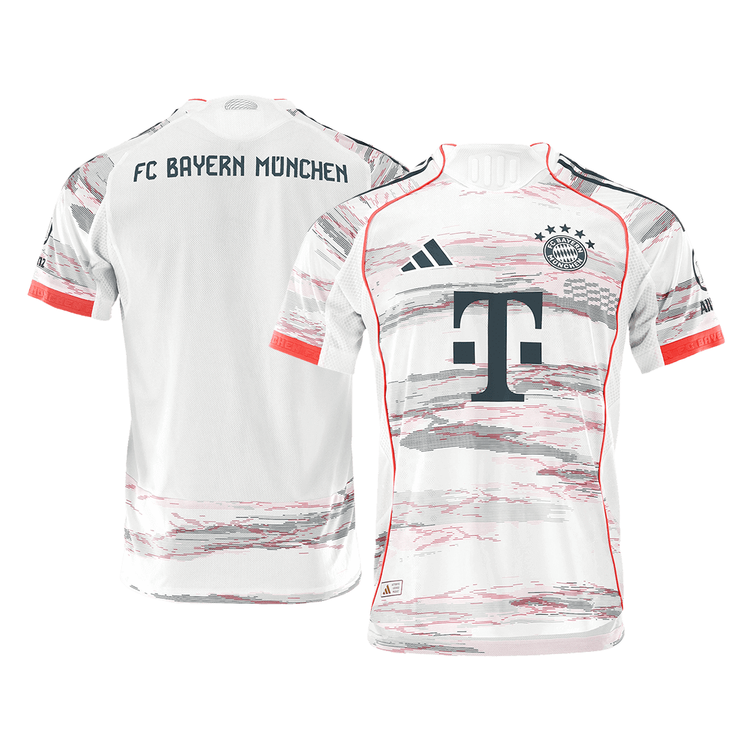 Bayern Munich Away Soccer Jersey Authentic 2025/26 - gojersey