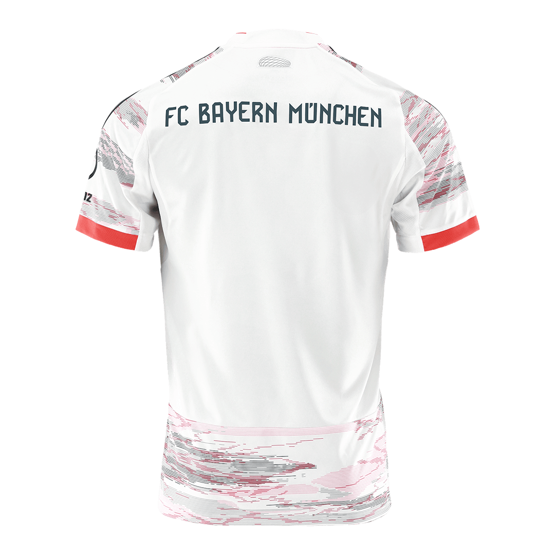 Bayern Munich Away Soccer Jersey 2025/26 White - gojersey