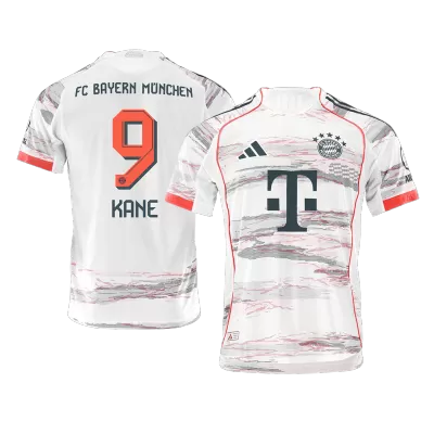 KANE #9 Authentic Bayern Munich Away Soccer Jersey 2025/26 White - gojersey