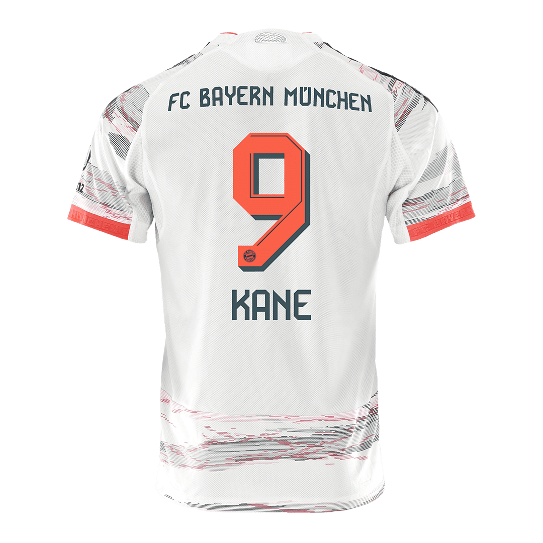 KANE #9 Authentic Bayern Munich Away Soccer Jersey 2025/26 White - gojersey