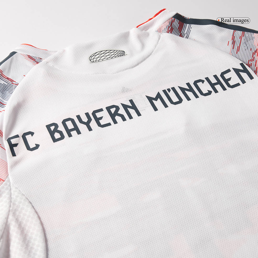 KANE #9 Authentic Bayern Munich Away Soccer Jersey 2025/26 White - gojersey