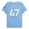 FODEN #47 Manchester City Home Soccer Jersey 2025/26 Blue - gojersey