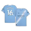 RODRIGO #16 Manchester City Home Soccer Jersey 2025/26 Blue - gojersey