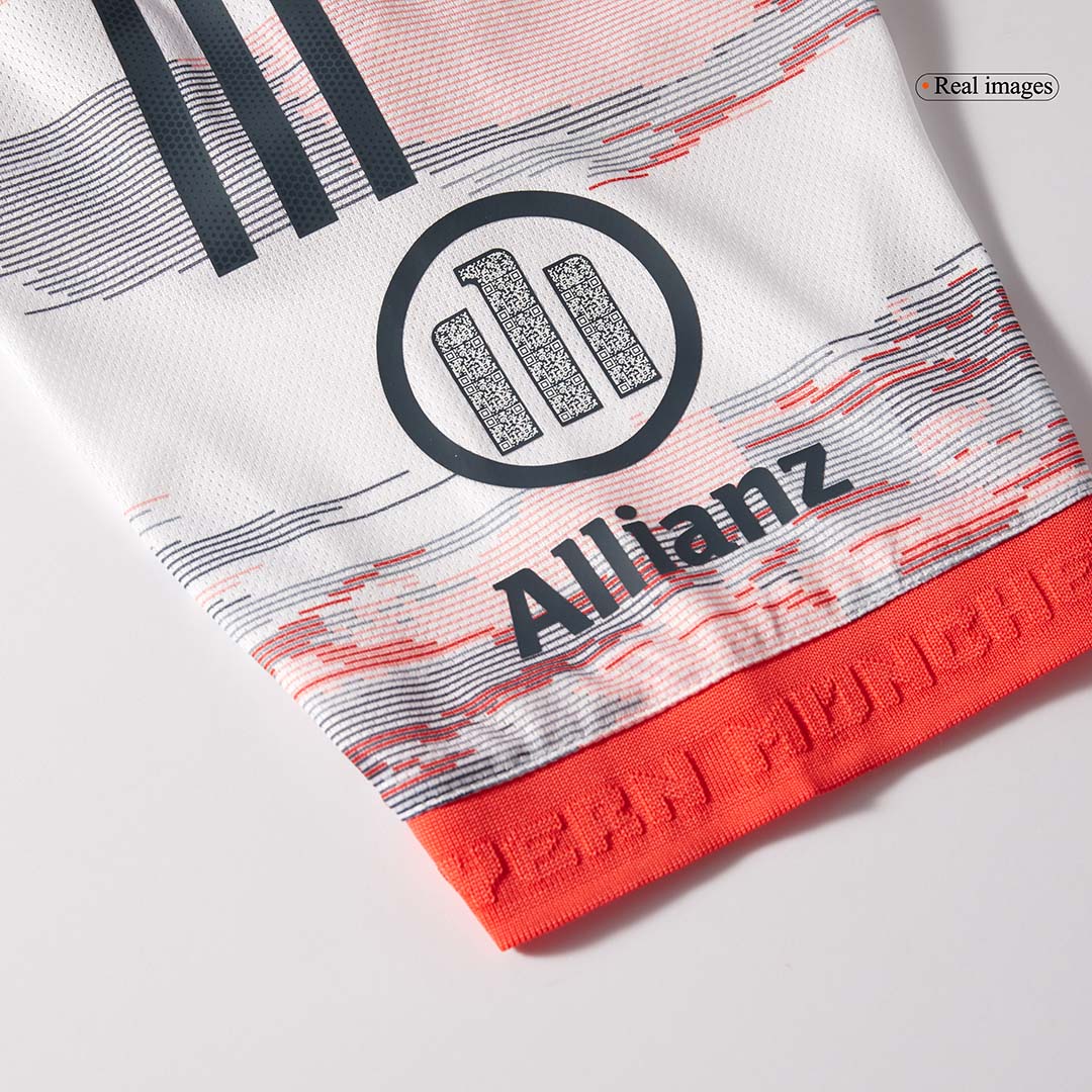 UPAMECANO #2 Authentic Bayern Munich Away Soccer Jersey 2025/26 White - gojersey