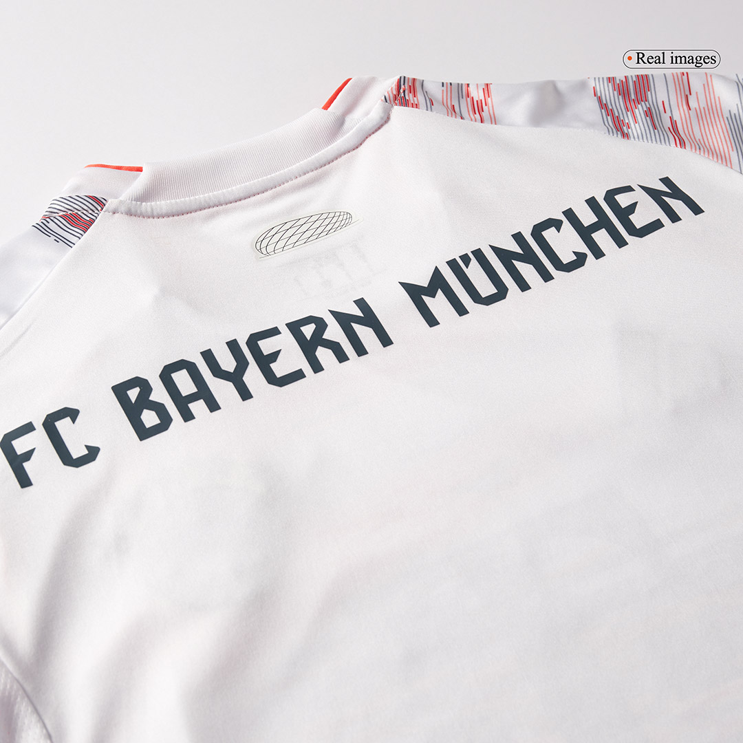 KANE #9 Bayern Munich Away Soccer Jersey 2025/26 White - gojersey