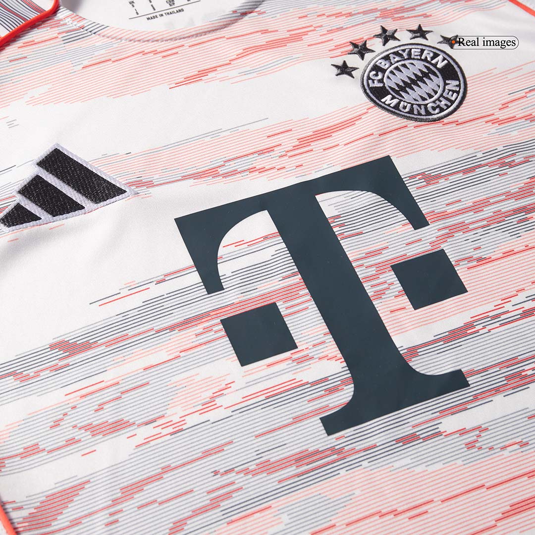 Bayern Munich Away Soccer Jersey 2025/26 White - gojersey