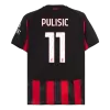 PULISIC #11 AC Milan Home Soccer Jersey 2025/26 Red&Black - gojersey