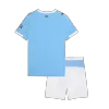 Manchester City Home Soccer Jersey Kit 2025/26 Kids(Jersey+Shorts) - gojersey