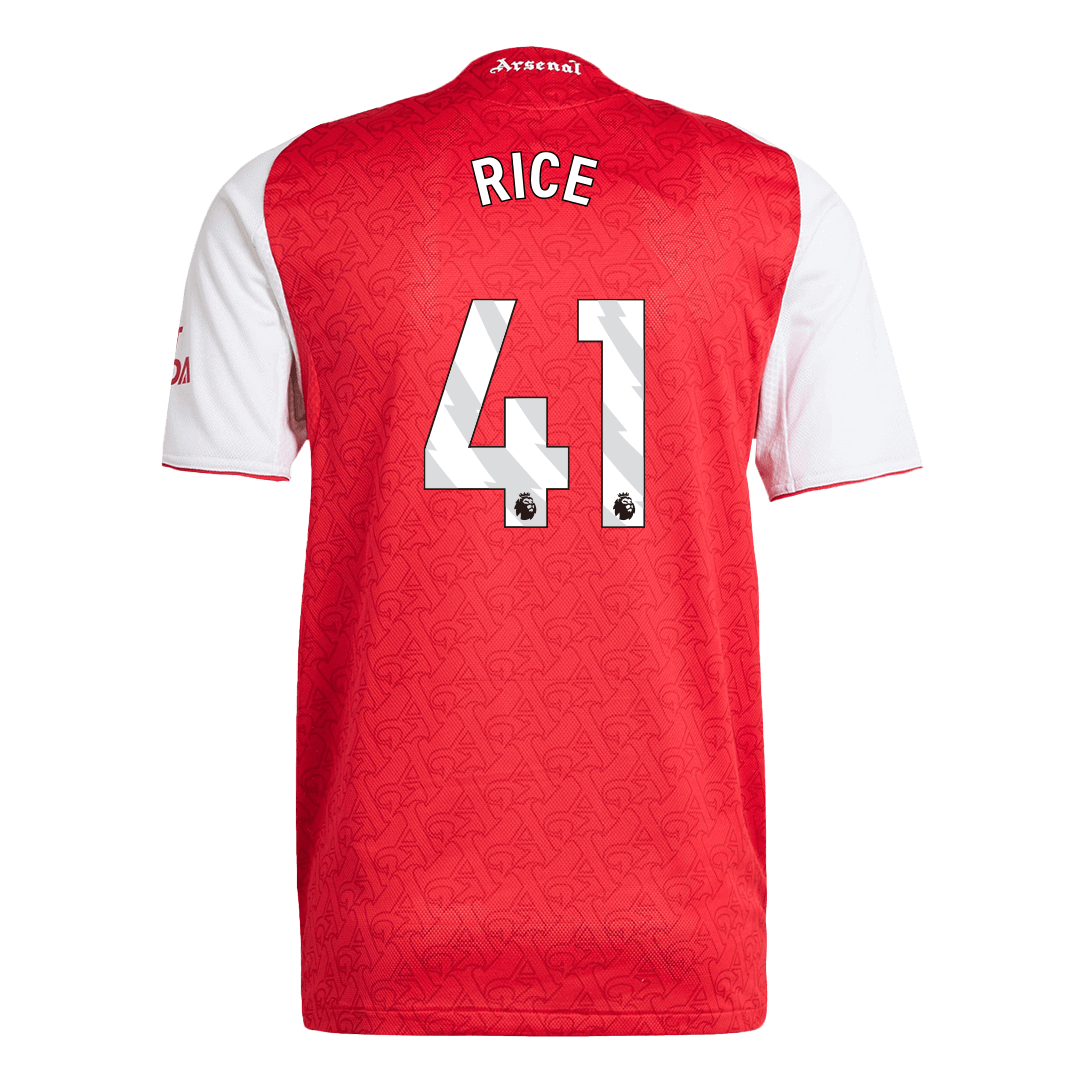 Arsenal RICE #41 Home Soccer Jersey Authentic 2025/26 - gojersey