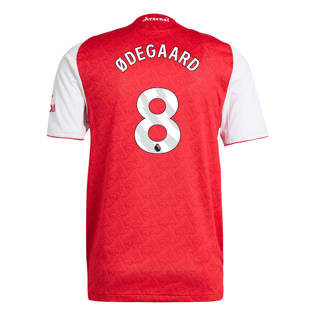 Arsenal ØDEGAARD #8 Home Soccer Jersey Authentic 2025/26 - gojersey
