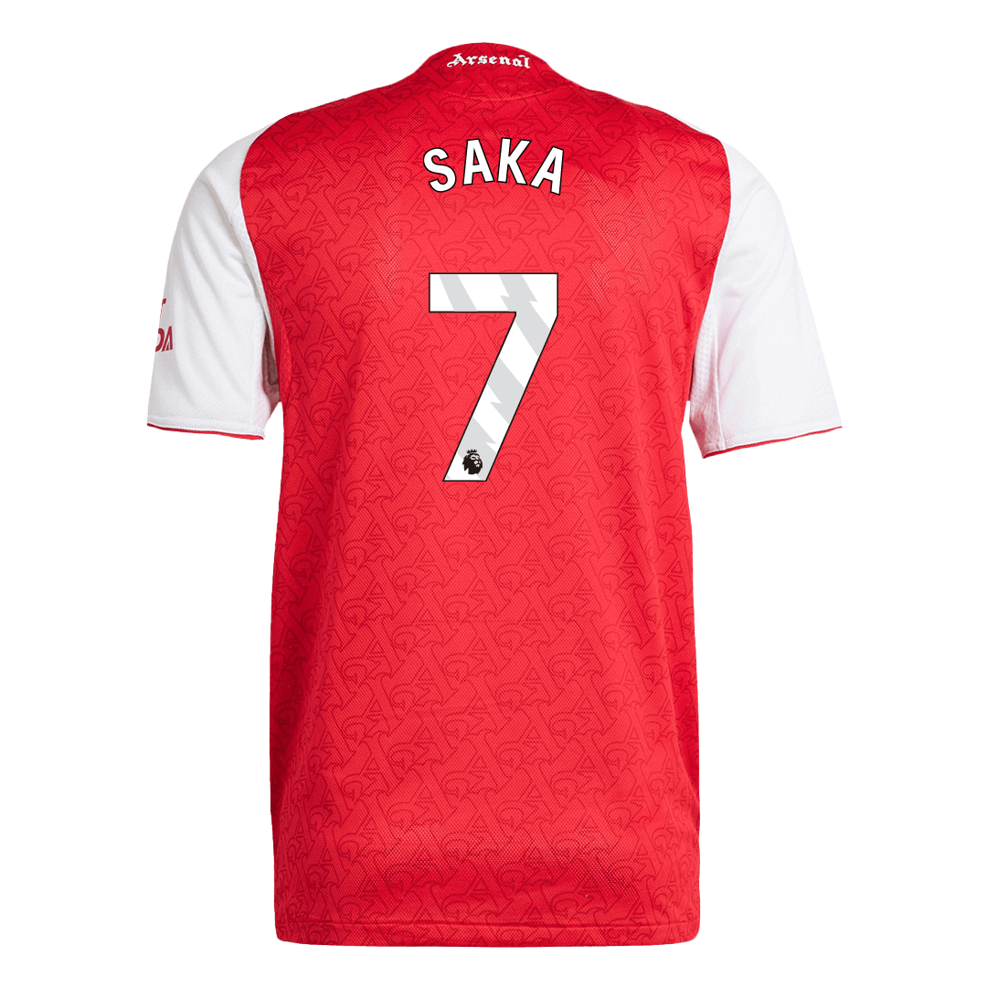 Arsenal SAKA #7 Home Soccer Jersey Authentic 2025/26 - gojersey