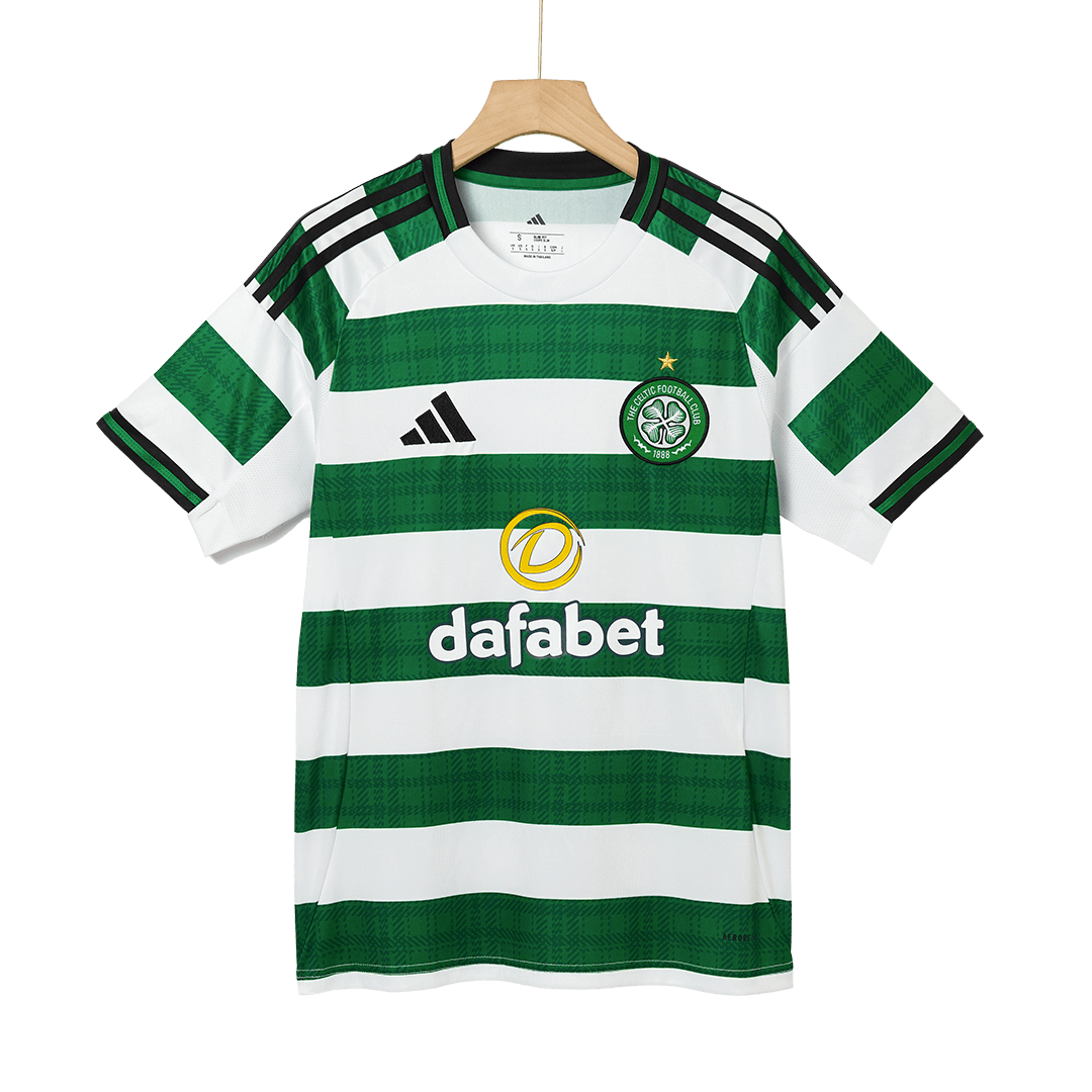 Celtic Home Soccer Jersey 2025/26 Green&White - gojersey