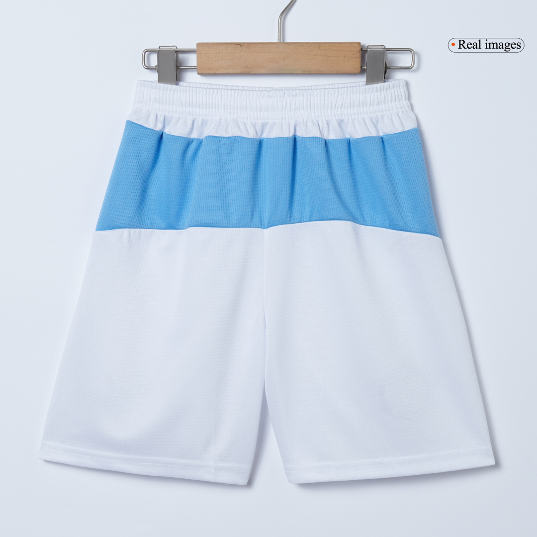 Manchester City Home Soccer Jersey Kit 2025/26 Kids(Jersey+Shorts) - gojersey