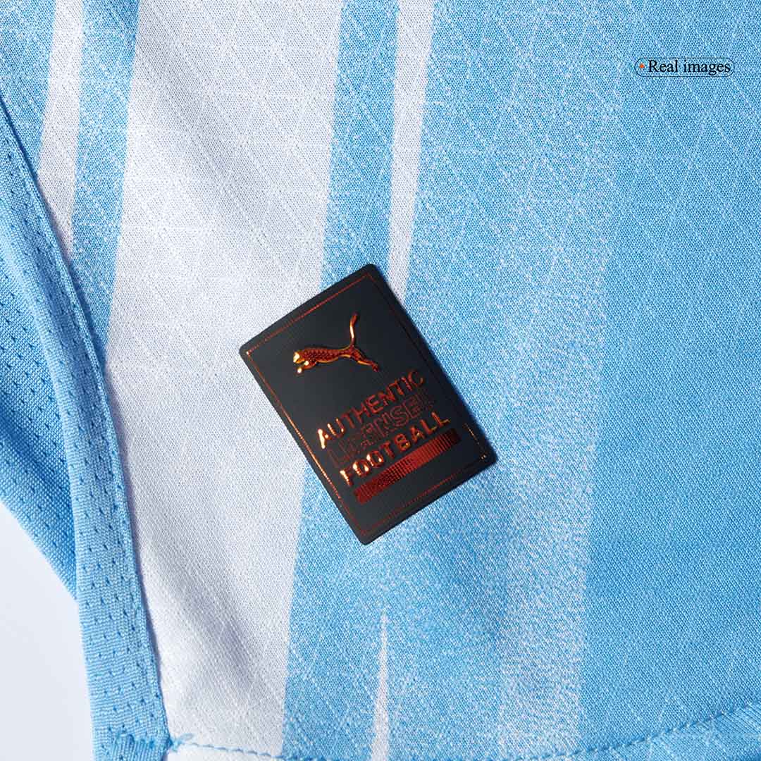 REIJNDERS #4 Authentic Manchester City Home Soccer Jersey 2025/26 Blue - gojersey