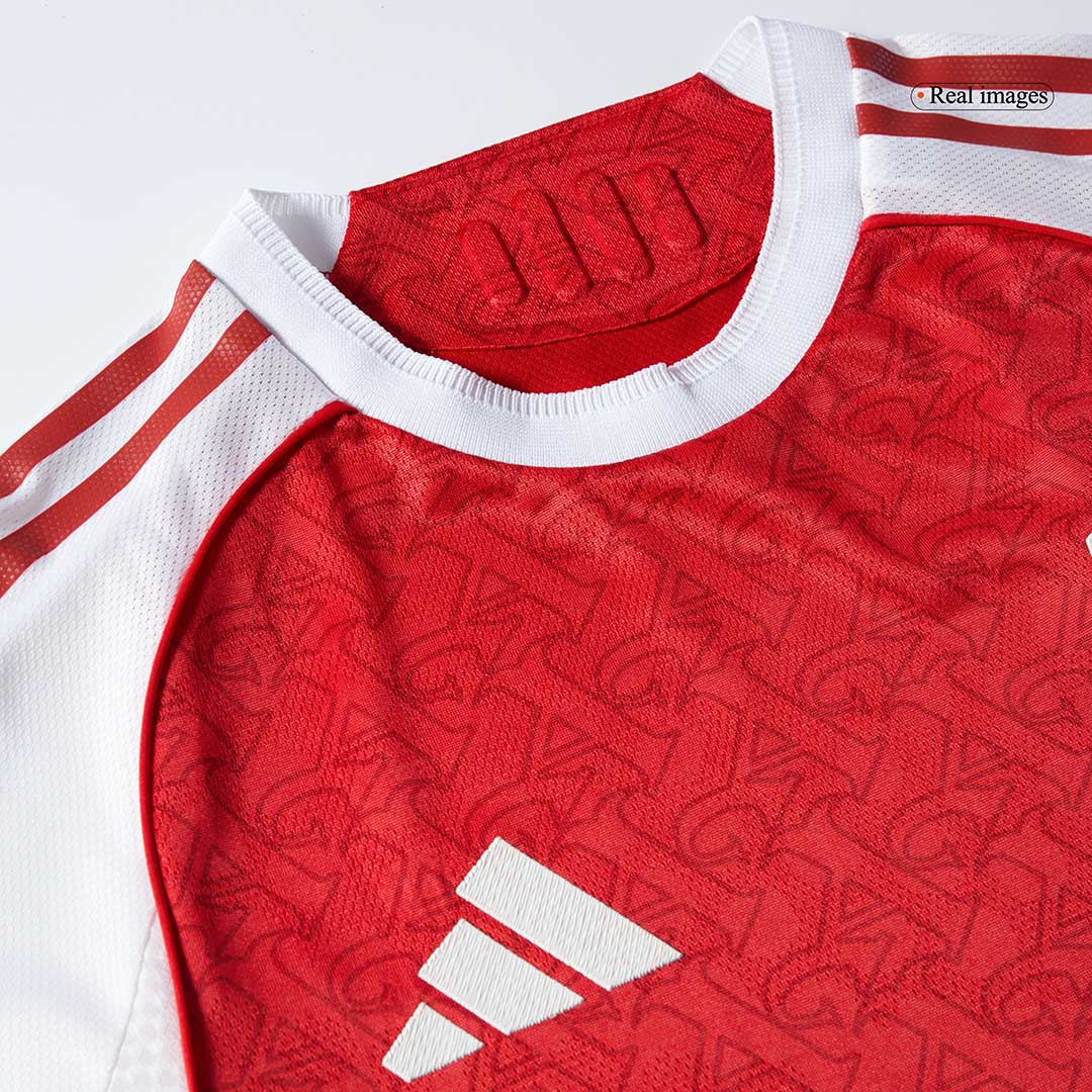 Authentic Arsenal Home Soccer Jersey Kit(Jersey+Shorts) 2025/26 Red - gojersey