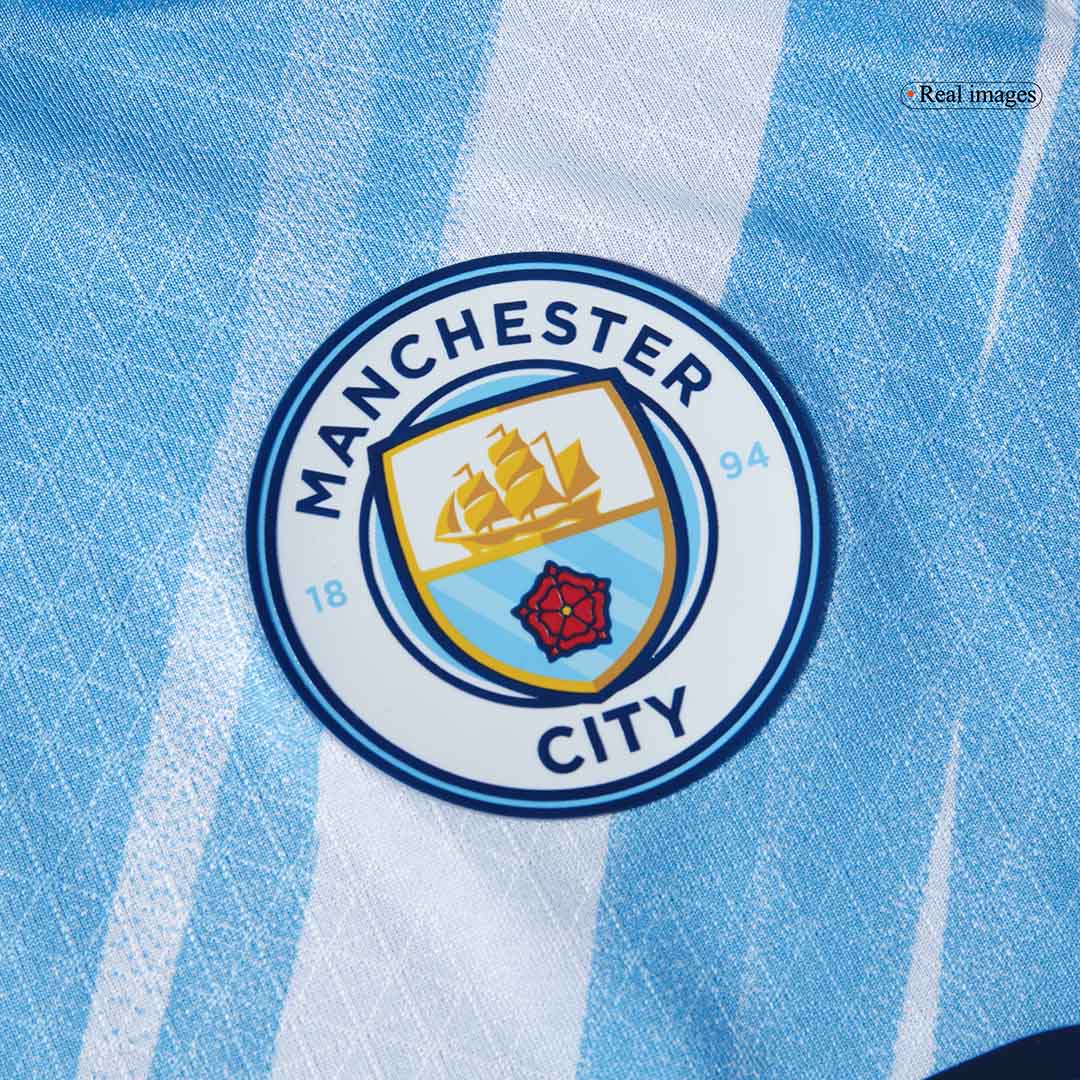 REIJNDERS #4 Authentic Manchester City Home Soccer Jersey 2025/26 Blue - gojersey